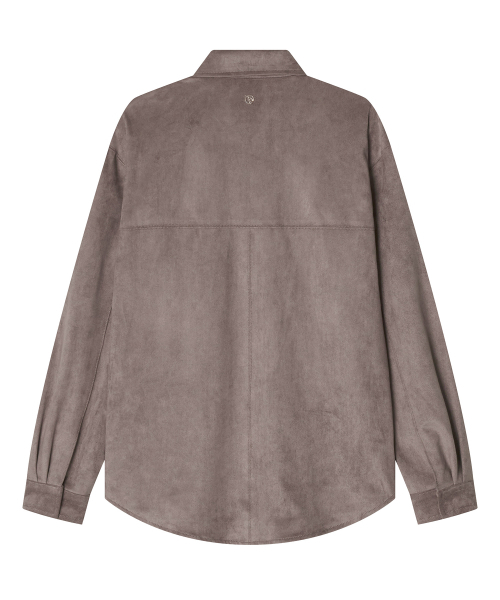 MAYVERU（メイバーユー）の「Geta Suede Jacket _ Brown（シャツ/ブラウス・レディース・その他・FREE）」の9枚目の写真