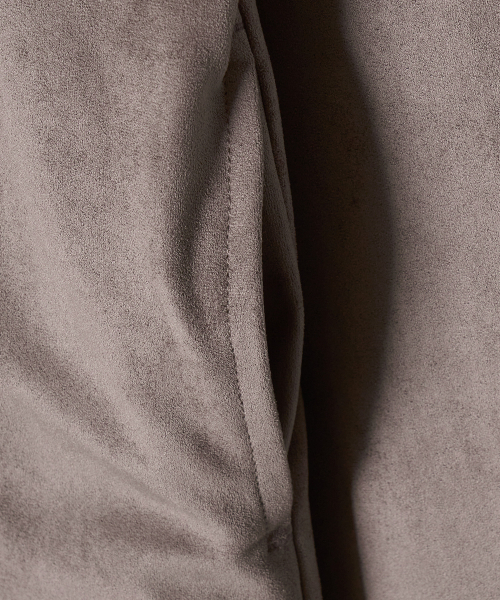 MAYVERU（メイバーユー）の「Geta Suede Jacket _ Brown（シャツ/ブラウス・レディース・その他・FREE）」の12枚目の写真