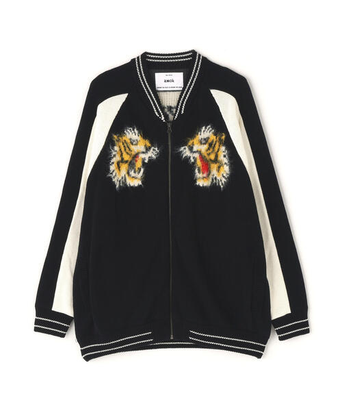 amok(アモク)の「amok /アモク/SOUVENIOR KNIT JACKET(ニット/セーター・メンズ・ブラック/ネイビー・F)」の12枚目の写真