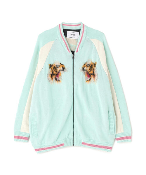 amok(アモク)の「amok /アモク/SOUVENIOR KNIT JACKET(ニット/セーター・メンズ・ブラック/ネイビー・F)」の21枚目の写真