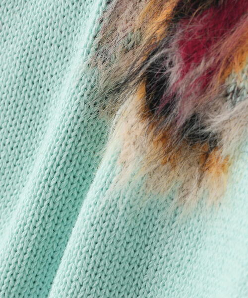 amok(アモク)の「amok /アモク/SOUVENIOR KNIT JACKET(ニット/セーター・メンズ・ブラック/ネイビー・F)」の22枚目の写真