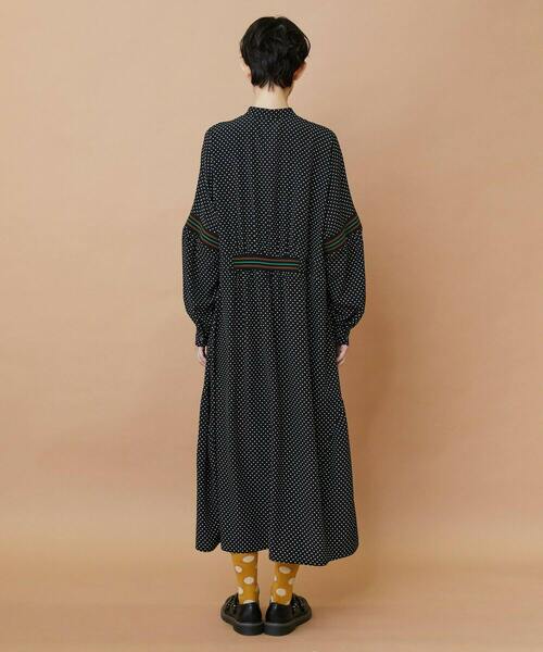 FRAPBOIS（フラボア）の「スプラッシュドット ワンピース（ワンピース・レディース・ブラック/ネイビー・0/1）」の5枚目の写真