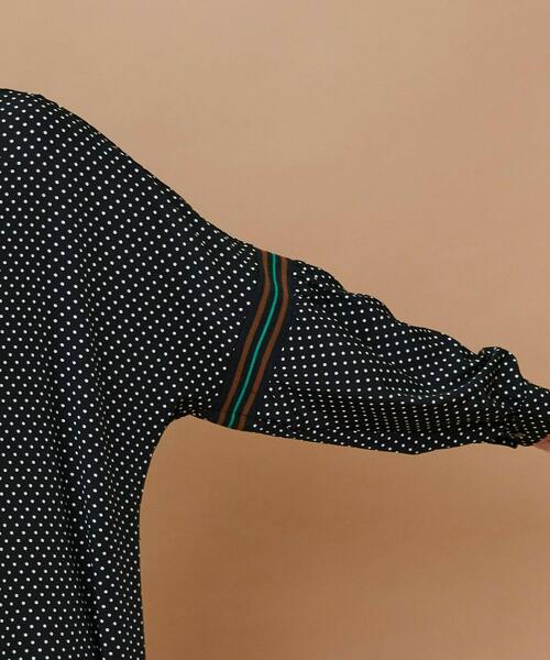 FRAPBOIS（フラボア）の「スプラッシュドット ワンピース（ワンピース・レディース・ブラック/ネイビー・0/1）」の8枚目の写真