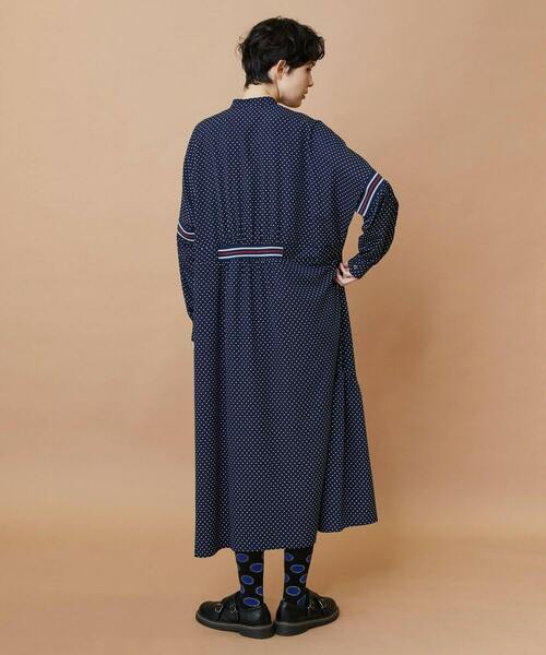 FRAPBOIS（フラボア）の「スプラッシュドット ワンピース（ワンピース・レディース・ブラック/ネイビー・0/1）」の18枚目の写真