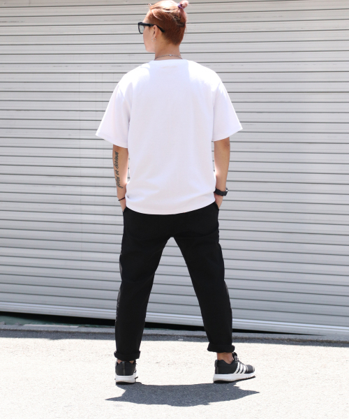 SAINTCREW（セントクルー）の「セミスリムフィット 切り替え スラックスパンツ CS-301 ブラック（その他パンツ・メンズ・その他・LARGE/MEDIUM/X-LARGE）」の7枚目の写真
