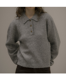 Soft collar knit [KNFW05SW03]_[2color]