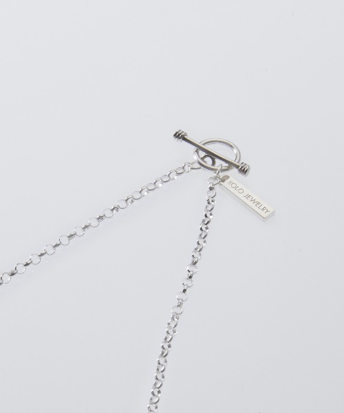 XOLO JEWELRY ショロ シルバー925 ネックレス XOLO ネックレス 「XOLO JEWELRY/ショロジュエリー」 CYLINDER LINK