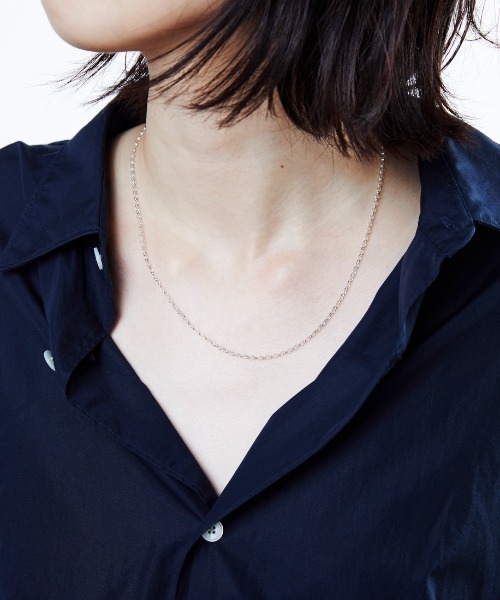 XOLO JEWELRY/ショロジュエリー] ROUND LINK シルバーネックレス