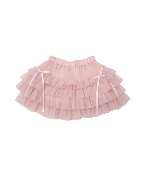 Lolime by mellfy memory(ロリミー バイ メルフィーメモリー)の「tiered mini tutu skirt(スカート・レディース・ホワイト/ピンク・MEDIUM/X-LARGE)」の2枚目の写真