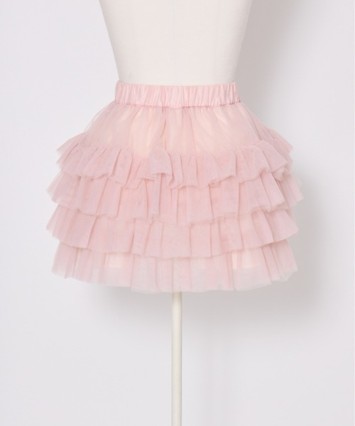 Lolime by mellfy memory(ロリミー バイ メルフィーメモリー)の「tiered mini tutu skirt(スカート・レディース・ホワイト/ピンク・MEDIUM/X-LARGE)」の16枚目の写真