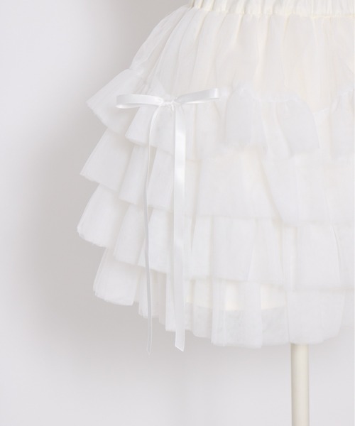 Lolime by mellfy memory(ロリミー バイ メルフィーメモリー)の「tiered mini tutu skirt(スカート・レディース・ホワイト/ピンク・MEDIUM/X-LARGE)」の22枚目の写真