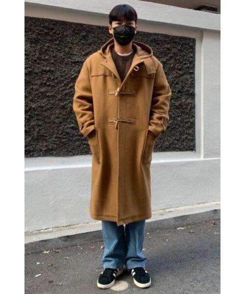 BRUMAN(ブルーマン)の「Duffle Coat (Beige)(チェスターコート・メンズ・その他・SMALL/LARGE)」の3枚目の写真