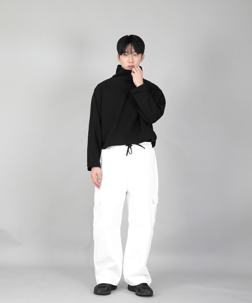 SAINTCREW(セントクルー)の「リベットフィックス EXワイドカーゴパンツ REC-360 ホワイト(その他パンツ・メンズ・その他・MEDIUM/LARGE/X-LARGE)」の2枚目の写真