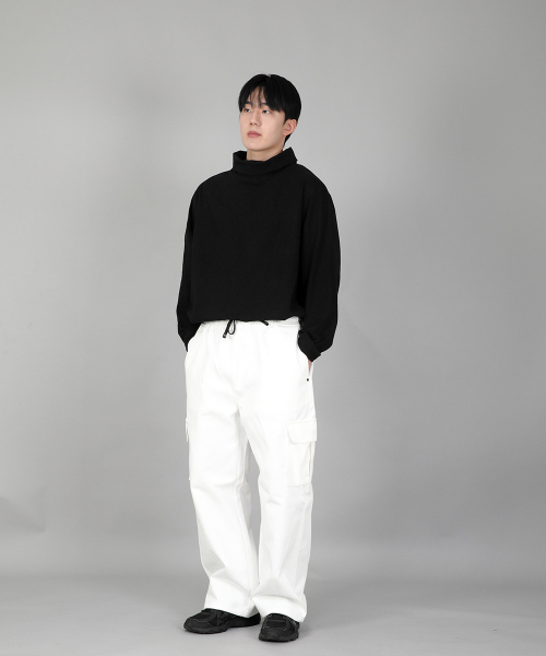 SAINTCREW(セントクルー)の「リベットフィックス EXワイドカーゴパンツ REC-360 ホワイト(その他パンツ・メンズ・その他・MEDIUM/LARGE/X-LARGE)」の3枚目の写真