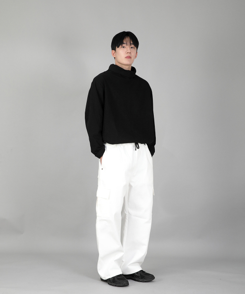 SAINTCREW(セントクルー)の「リベットフィックス EXワイドカーゴパンツ REC-360 ホワイト(その他パンツ・メンズ・その他・MEDIUM/LARGE/X-LARGE)」の6枚目の写真