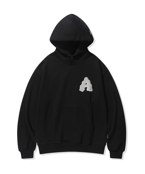 ALEXNAIDEN(アレックスエンエイデン)の「グランAスナップフードパーカー(ブラック)(パーカー・レディース・ブラック・SMALL/MEDIUM/LARGE/X-LARGE)」の1枚目の写真
