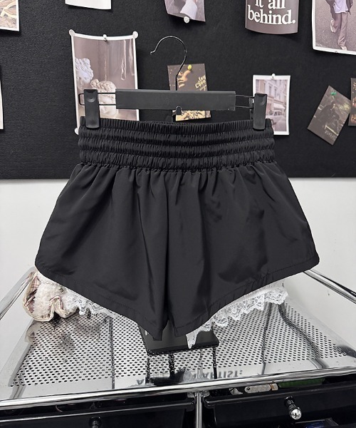 pyornim(ピョルニム)の「レースレイヤード ルームショーツ パジャマ ショートパンツ(その他パンツ・レディース・ホワイト/ブラック・M/L)」の18枚目の写真