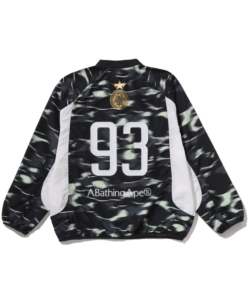 A BATHING APE（アベイシングエイプ）の「SCREEN CAMO FOOTBALL LOGO RELAXED FIT CREWNECK SWEATSHIRT（スウェット・メンズ・ブラック/ブルー・MEDIUM/XX-LARGE/LARGE/SMALL/X-LARGE）」の3枚目の写真