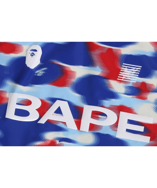 A BATHING APE（アベイシングエイプ）の「SCREEN CAMO FOOTBALL LOGO RELAXED FIT CREWNECK SWEATSHIRT（スウェット・メンズ・ブラック/ブルー・MEDIUM/XX-LARGE/LARGE/SMALL/X-LARGE）」の6枚目の写真