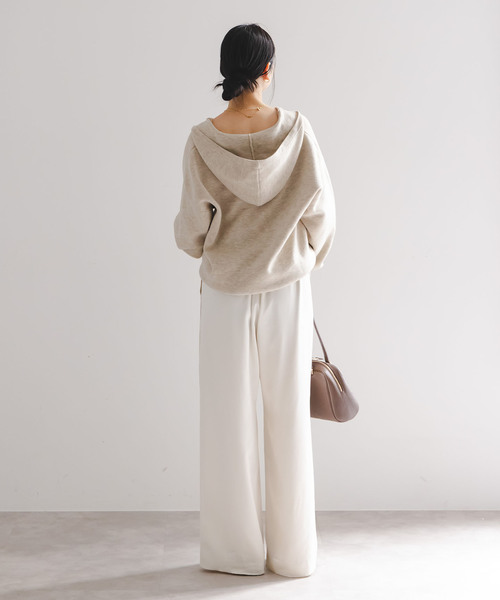 セール】《追加》接結タック編みフードプルオーバー2（ニット/セーター