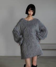 LOWRYS FARM | シャギーチュニックプルオーバー　632266(ニット/セーター)