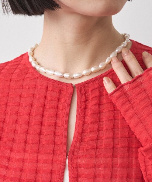 LOUNGEDRESS(ラウンジドレス)の「【GALENA/ガレナ】大粒パールネックレス(ネックレス・レディース・オフホワイト・FREE)」の2枚目の写真