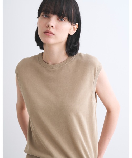 Traditional Weatherwear(トラディショナルウェザーウェア)の「MADLEY CREW(ニット/セーター・レディース・ブラック・S)」の8枚目の写真