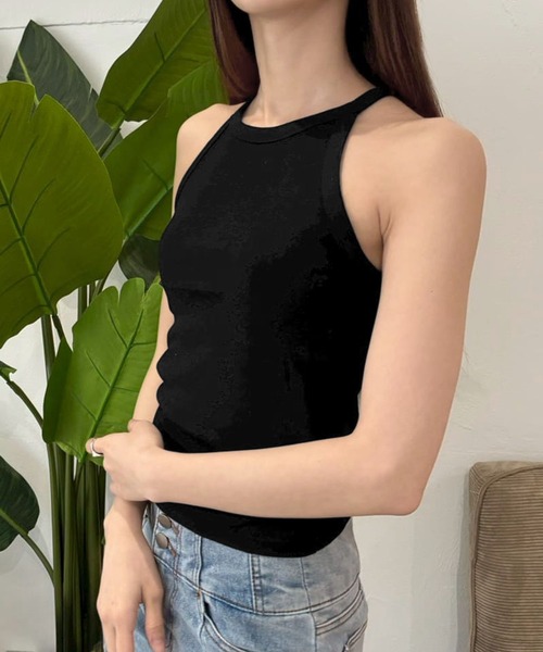 セール】ホルターネックタンクトップ（タンクトップ）｜PRIVATE BEACH