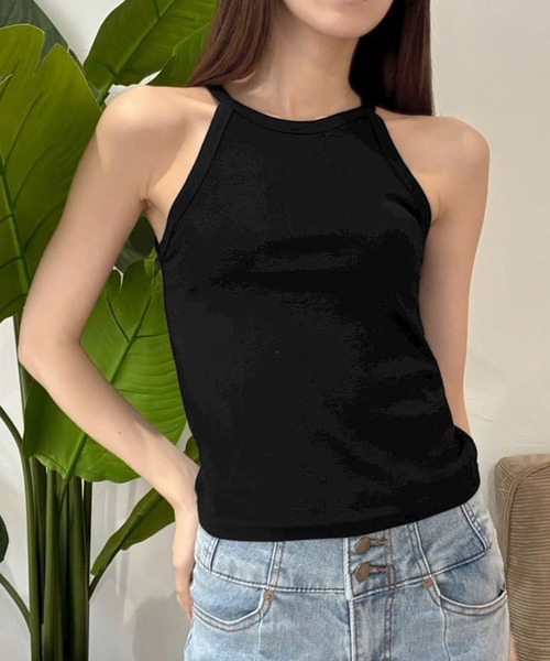 セール】ホルターネックタンクトップ（タンクトップ）｜PRIVATE BEACH