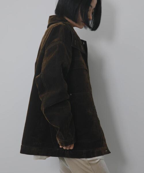 KBF（ケイビーエフ）の「ハイネックデニムブルゾン（ブルゾン）」 - WEAR