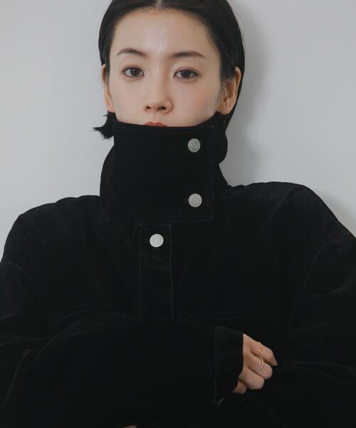 KBF（ケイビーエフ）の「ハイネックデニムブルゾン（ブルゾン）」 - WEAR