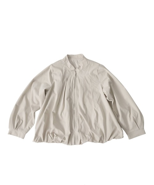 antiqua（アンティカ）の「タックブルゾン（ブルゾン・レディース・ブラック/ナチュラル・ONESIZE）」の13枚目の写真