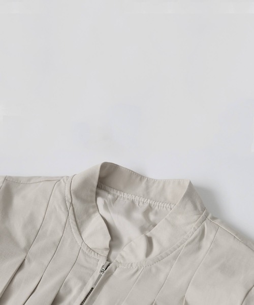 antiqua（アンティカ）の「タックブルゾン（ブルゾン・レディース・ブラック/ナチュラル・ONESIZE）」の14枚目の写真