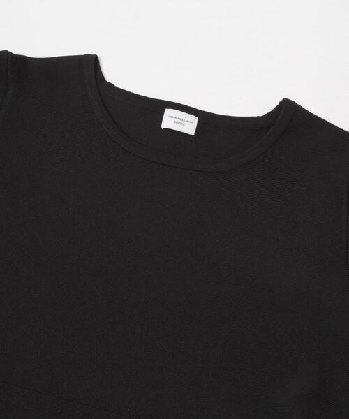 URBAN RESEARCH DOORS（アーバンリサーチドアーズ）の「ペプラムKNIT（ニット/セーター・レディース・オフホワイト/ブラック・FREE）」の5枚目の写真