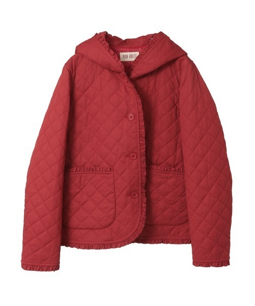 フード付きキルティングジャケット（ブルゾン）｜PINK HOUSE（ピンク