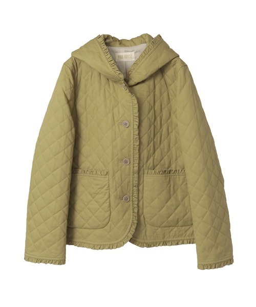 フード付きキルティングジャケット（ブルゾン）｜PINK HOUSE（ピンク