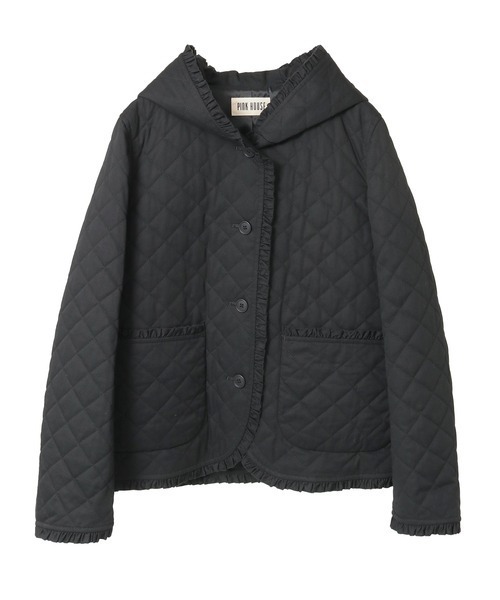 フード付きキルティングジャケット（ブルゾン）｜PINK HOUSE（ピンク