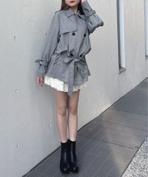 one way（ワンウェイ）の「トレンチコート（トレンチコート・レディース・ベージュ系その他/ベージュ/ネイビー/ブラック系その他・FREE）」の12枚目の写真