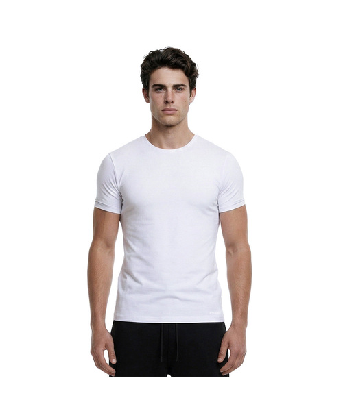 TESLA(テスラ)の「ソロナクーリング軽量マッスルフィット半袖Tシャツ(Tシャツ/カットソー・メンズ・ホワイト/ブラック/グレー・XXX-LARGE/S/M/L/2XL/XL)」の1枚目の写真