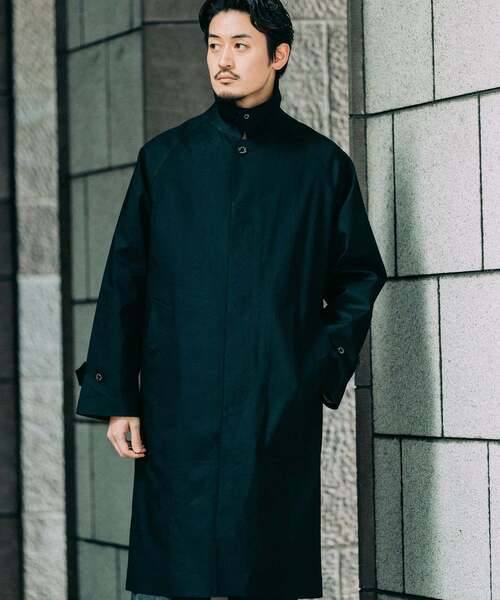 Mackintosh(マッキントッシュ)の「MACKINTOSH(マッキントッシュ) 別注 NEW BALFIELD(ステンカラーコート・メンズ・ベージュ/ブラック/ホワイト系その他・40/38/36)」の8枚目の写真
