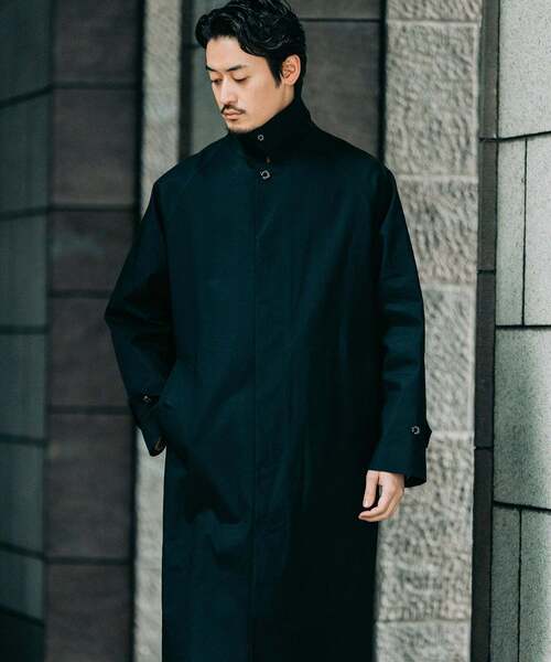 Mackintosh(マッキントッシュ)の「MACKINTOSH(マッキントッシュ) 別注 NEW BALFIELD(ステンカラーコート・メンズ・ベージュ/ブラック/ホワイト系その他・40/38/36)」の9枚目の写真