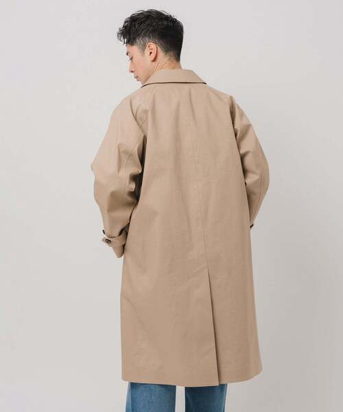 Mackintosh(マッキントッシュ)の「MACKINTOSH(マッキントッシュ) 別注 NEW BALFIELD(ステンカラーコート・メンズ・ベージュ/ブラック/ホワイト系その他・40/38/36)」の10枚目の写真