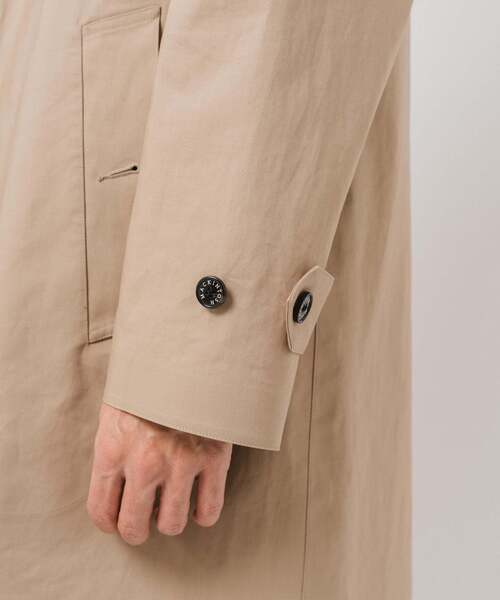 Mackintosh(マッキントッシュ)の「MACKINTOSH(マッキントッシュ) 別注 NEW BALFIELD(ステンカラーコート・メンズ・ベージュ/ブラック/ホワイト系その他・40/38/36)」の12枚目の写真