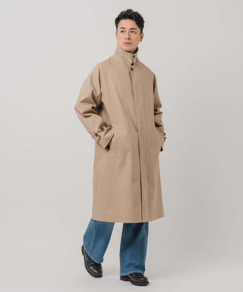 Mackintosh(マッキントッシュ)の「MACKINTOSH(マッキントッシュ) 別注 NEW BALFIELD(ステンカラーコート・メンズ・ベージュ/ブラック/ホワイト系その他・40/38/36)」の16枚目の写真