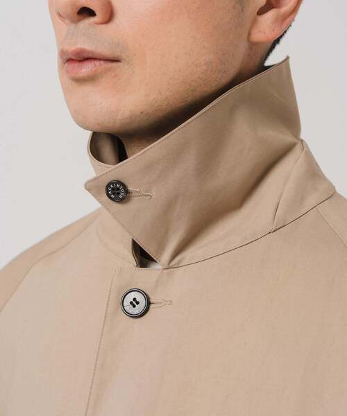 Mackintosh(マッキントッシュ)の「MACKINTOSH(マッキントッシュ) 別注 NEW BALFIELD(ステンカラーコート・メンズ・ベージュ/ブラック/ホワイト系その他・40/38/36)」の19枚目の写真