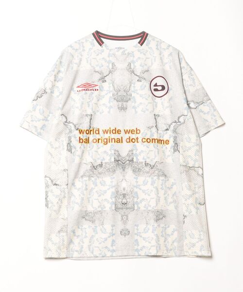 styles（スタイルス）の「BAL/UMBRO SOCCER JERSEY 2146（Tシャツ/カットソー・メンズ・ホワイト/マルチ・M/L）」の2枚目の写真