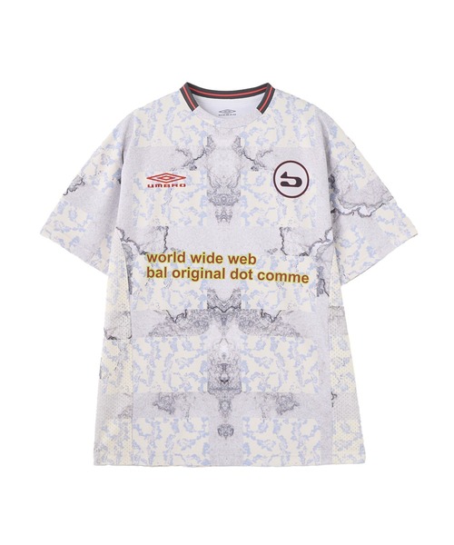 bal（バル）の「BAL/UMBRO SOCCER JERSEY 2146（Tシャツ/カットソー・メンズ・ホワイト/マルチ・M/L）」の2枚目の写真