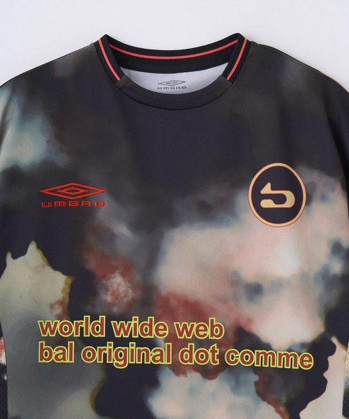 bal（バル）の「BAL/UMBRO SOCCER JERSEY 2146（Tシャツ/カットソー・メンズ・ホワイト/マルチ・M/L）」の9枚目の写真