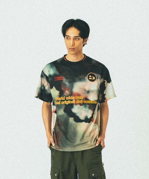 bal（バル）の「BAL/UMBRO SOCCER JERSEY 2146（Tシャツ/カットソー・メンズ・ホワイト/マルチ・M/L）」の4枚目の写真
