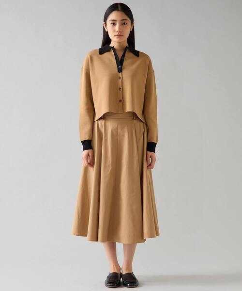 Tiara（ティアラ）の「サーキュラーフレアスカート（スカート・レディース・ネイビー/ブルー・3）」の3枚目の写真